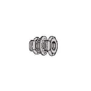 Raccord de tablier acier,1 / 4x 1 / 4 femelle, 31 / 32" long