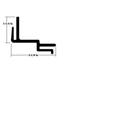 PVC jamb,bottom and side