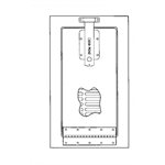 Trappe de ventilation 11 1 / 2x 17 1 / 4