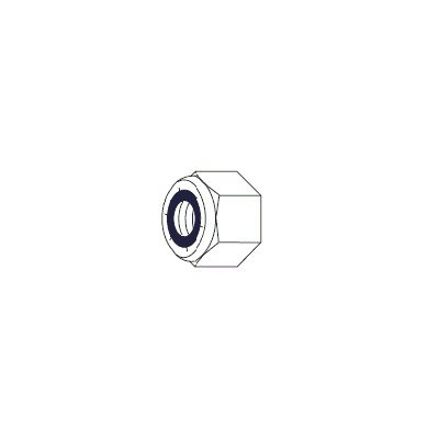 Self locking nut 3 / 8