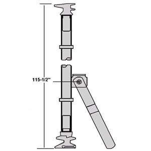 C / S lock rod kit,VG