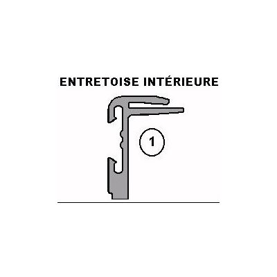 Entretoise intérieure vinyle porte isolée VG