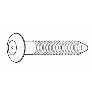 Ancrage de nylon uni-tap 1 / 4 x1