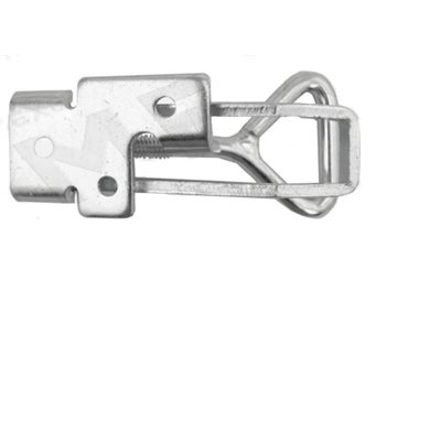 Zinc plated draw latch