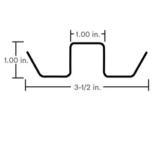 Arceau anti-accrochage galvanisé,TM