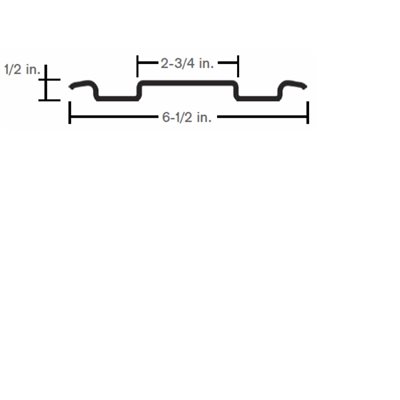 Poteau logistique en acier galv. Hyundai,type A,108"